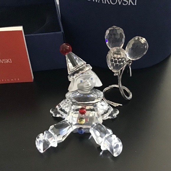 💞 Swarovski Puppet Clown and Memories Balloons 🎈 - Picture 1 of 7